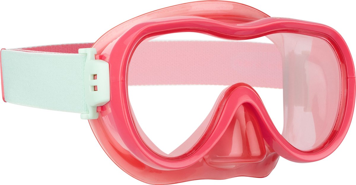 Fascia tessile per maschera subacquea Waimea - bambini - rosa - antiappannamento UV