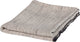 Woood unique plaid - viscose linnen - zwart off white - 53x49x48