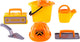 Cavallino Toys Cavallino Brickt Set con strumenti e casco, 6dlg.