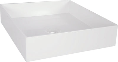 Differnz jura lavabo quadrato 42x42x10cm poly