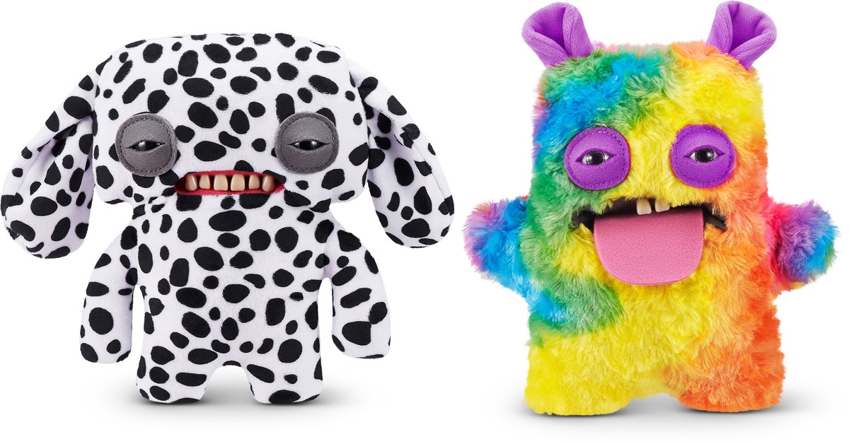 Fuggler culo brutti animali domestici 23 cm serie 1 di 2 confezione zuru