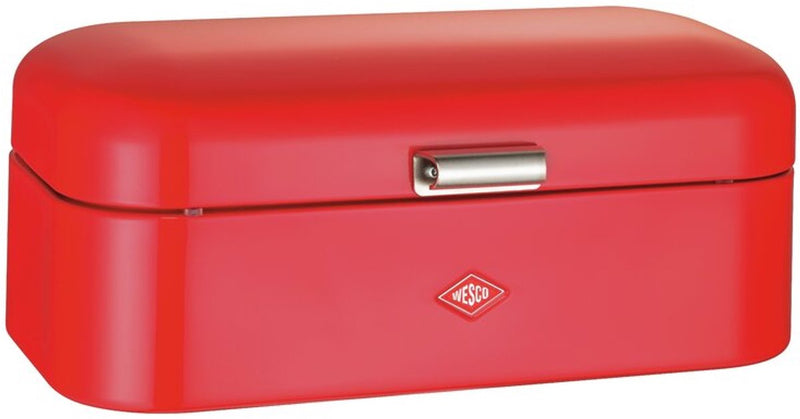 Panera Wesco Grandy | 10 litros - tamaño l | metal - rojo naranja | almacenamiento de cocina | edición especial navidad