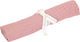 Little dutch swaddle - maat 120 cm - hydrofiele luier meisjes - pink blush, roze - pure