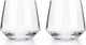 Bicchiere da cocktail Viski Raye - cristallo - 354 ml - 2 pezzi