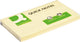 Q-connect quick notes, ft 76 x 127 mm, 100 vel, pak van 12 stuks, geel