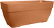 Elho vibia campana canal 80 - macetero exterior - ø 76,5 x h 33,3 cm - terra
