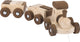 Treno Goki - Amsterdam - 37x10,5x10,5 cm - con 10 mattoncini - 2 anni