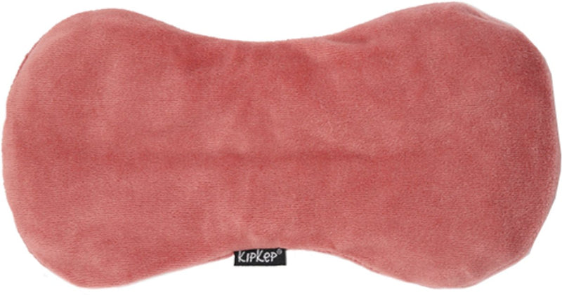 Almohadilla térmica Kipkep woller - arcilla polvorienta - puf - para calambres estomacales - bolsa de agua caliente - inquietud - bebé llorando - rosa