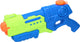 Scatch waterpistool - met pomp - groot reservoir: 900ml - 39x6x19cm - blauw groen