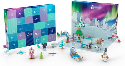 Calendario dell'avvento Plus Plus - Avventura dell'aurora boreale di Babbo Natale Plus-Plus Christmas (4337)