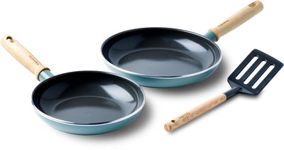 Greenpan Ceramic non-stick fry-tile set 3-piece