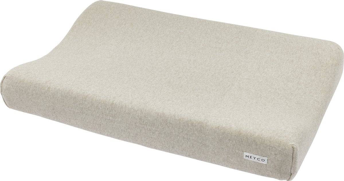 Fodera per fasciatoio Meyco Baby Knit Basic - sabbia melange - 50x70 cm