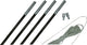 Eurotrail fiber stokkenset - 9,5 mm - 450-500 cm