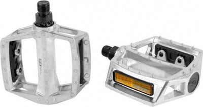 PEDALI UNIONI SP-102 Silver in alluminio
