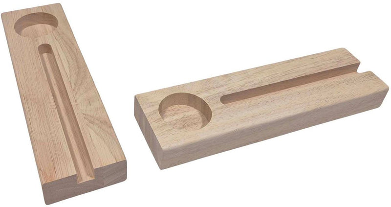 Porta azulejos de madera Playwood con portavelas