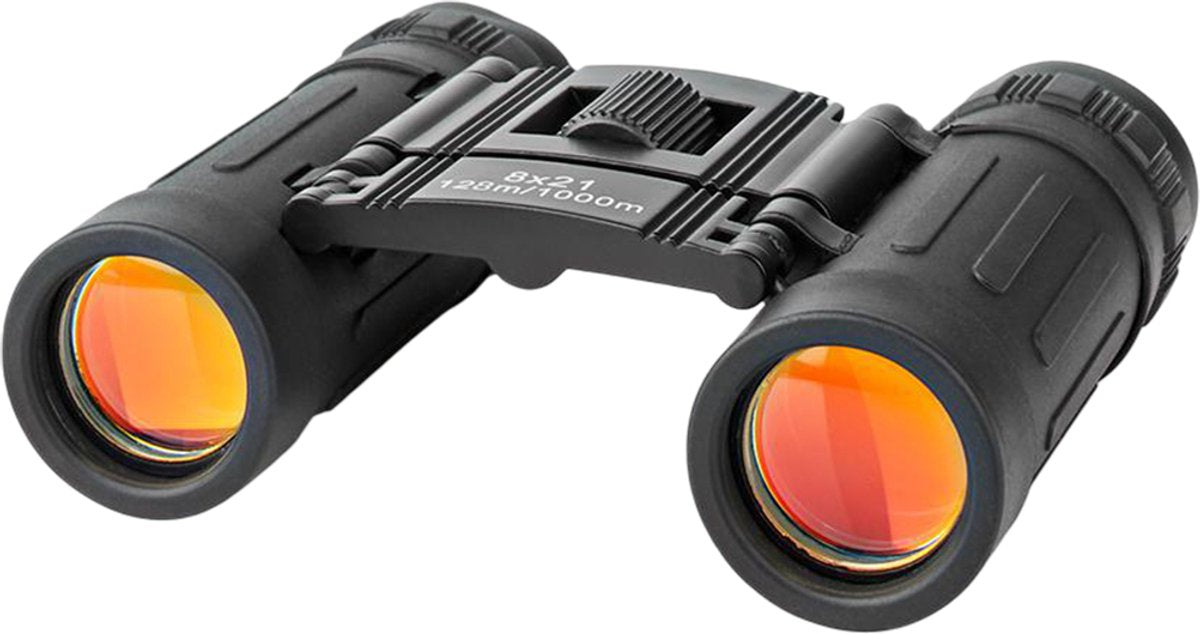 Nedis SCBI1000BK BINOCULERS 8x Field of Vision 128 m + BASSO DI VERIE NERO