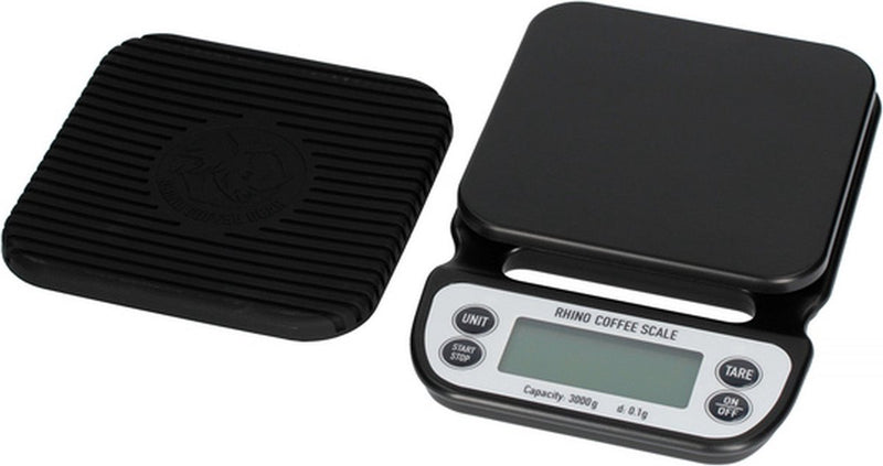 Rhinowares rhino coffee gear () bilancia erogazione 3kg 0,1gr - timer - tara