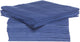 Servilletas acogedoras y modernas - azul oscuro - 40x - 38 x 38 cm - decoración de mesa - papel - calidad de lujo