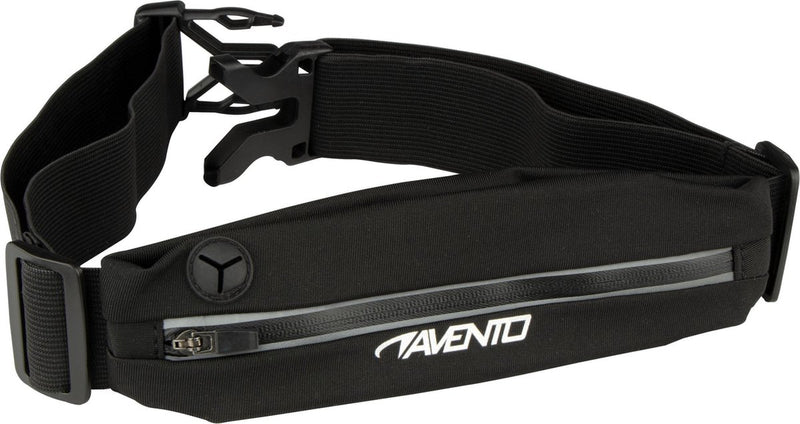 Avento - riñonera deportiva - cinturón para correr - negro