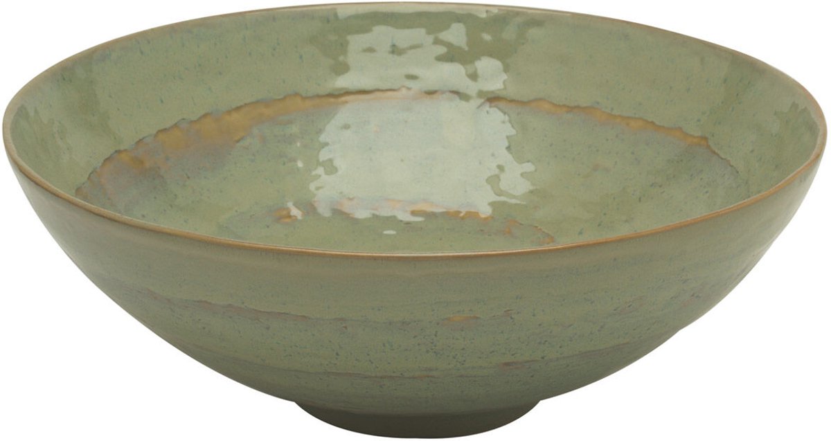 Serax - pascale naessens pure - insalatiera l - verde mare - 32 ø
