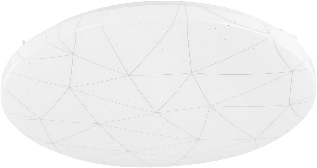Eglo rende plafondlamp - led - 38 cm - wit