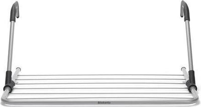 Brabantia stendibiancheria sospeso - stendibiancheria pieghevole - 4,5 m - grigio metallizzato