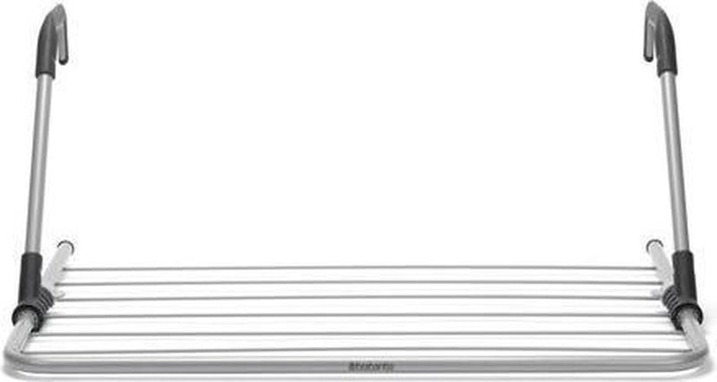 Brabantia stendibiancheria sospeso - stendibiancheria pieghevole - 4,5 m - grigio metallizzato