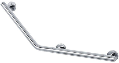 Tiger Boston Comfort Safety - tirador - soporte de pared izquierdo 135º - acero inoxidable pulido