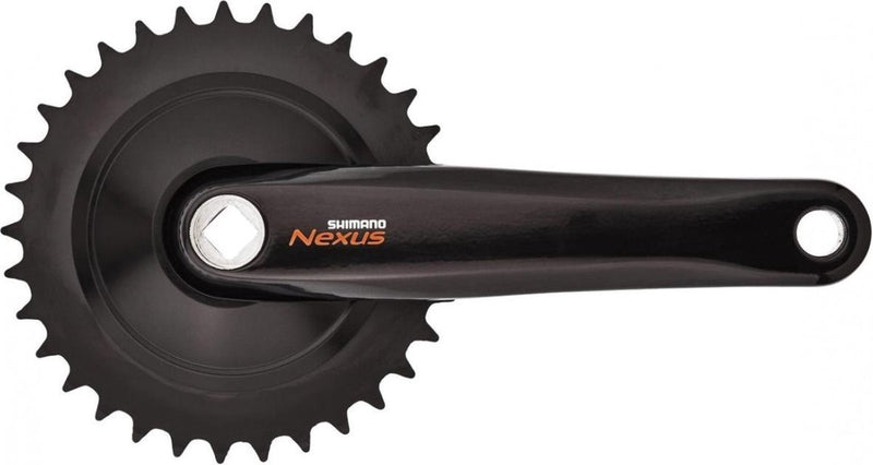 Shimano Crankkel 33T Nexus C6000 con plateado de brazo de manivela de 170 mm