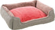 Cesta flamenco oddi rectangular rosa - 80 x 67 x 22 cm