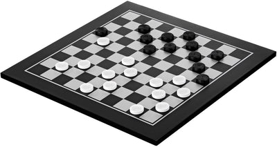 Set dama scacchi Philos - tabellone in legno campi 40 mm - da 6 anni
