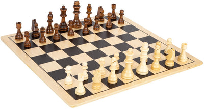 Piccole scacchi in legno e gioco della diga XL
