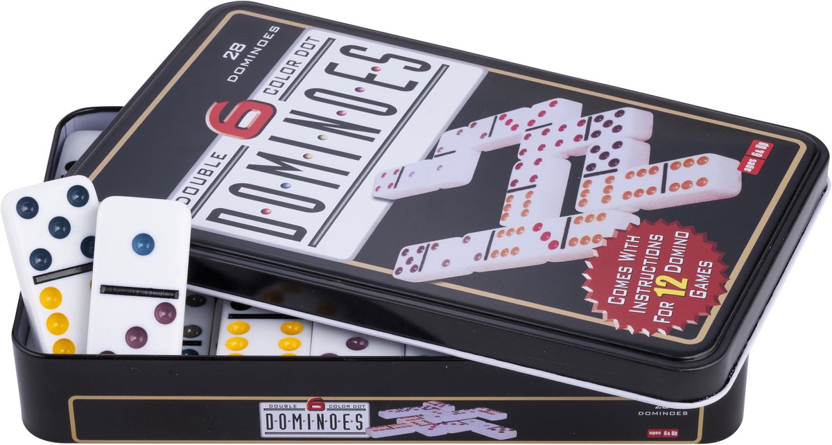 Engelhart domino doppio 6 in lattina