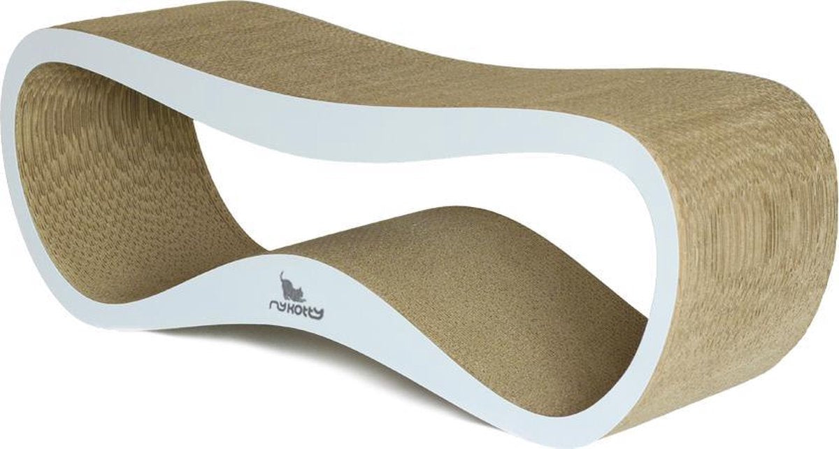Mykotty lazy - rascador - blanco - 75 x 25 cm