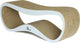 Mykotty lazy - rascador - blanco - 75 x 25 cm