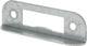 Nemef hoeksluitplaat - afgerond - 80 x 24 x 12 mm (lxbxh b+lip) - staal verzinkt - hp1256