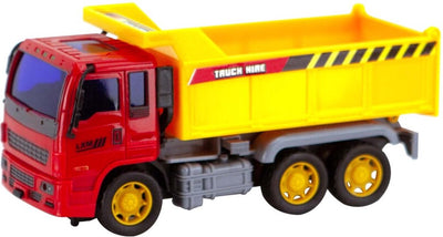 Basic tipping truck red yellow
