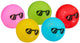 Eddy Toys bolas de esponja de agua - juego de 3 - pelota de juego suave - surtido
