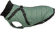 Trixie abrigo para perros - verde salvia 33cm - arnés integrado, forro polar, elementos reflectantes
