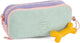 Pietre e ossa Rowan 2.0 - astuccio - astuccio per bambini - 3 scomparti - velluto a coste - acqua lavanda