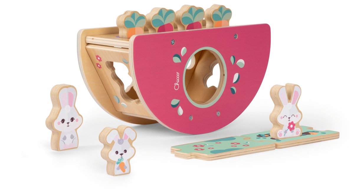 Chicco my wooden friends the rabbit hill