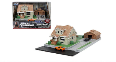 Jada Toys Jada Fast Furious Nano Dom's House Diorama with vehicles