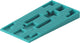 Wolfcraft - 120 cuñas - cuña - placas de relleno de plástico - 8648000