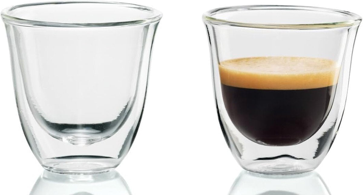 De'longhi delonghi - bicchiere di caffè espresso - 90 ml - 2 pezzi - 5513284151