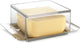 Burriera Gefu Brunch 125 g – 14 x 8 cm – plastica acciaio inox – coperchio trasparente