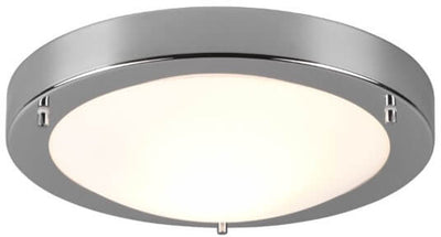 Trio condus - ceiling lamp - nickel matt - excl. 1x e27 60w - bathroom lighting - ip44