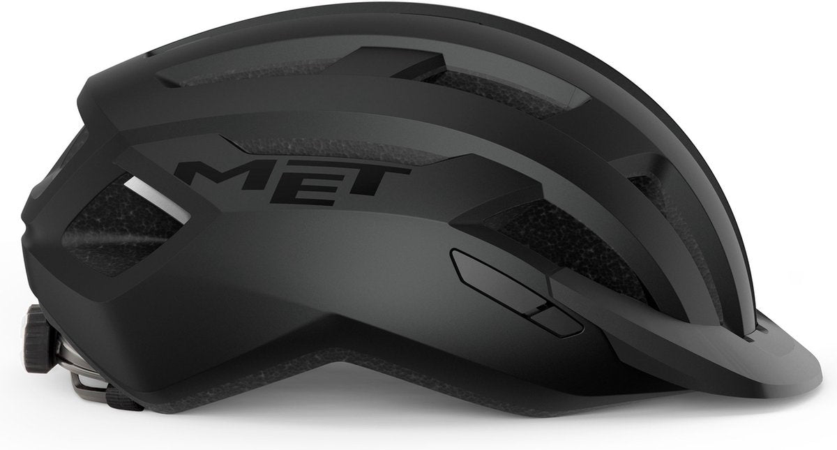 Met allroad fietshelm mannen vrouwen – fietshelm volwassenen – maat m (56-58cm) – black