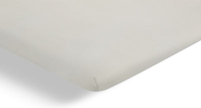 Cinderella - weekend - topper fitted sheet with split - 180x210 cm - up to 15 cm mattress height - 100% cotton - ivory