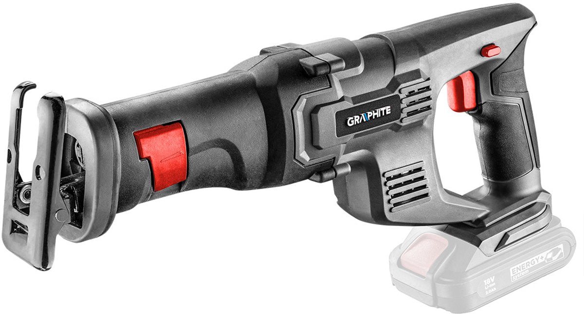 Sierra alternativa de batería de grafito, 18v, li-ion Energy+ 58g017