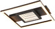 Rl live your light reality wheeler - lampada da soffitto - nero opaco - incl. 1x smd 16 w - montaggio a parete